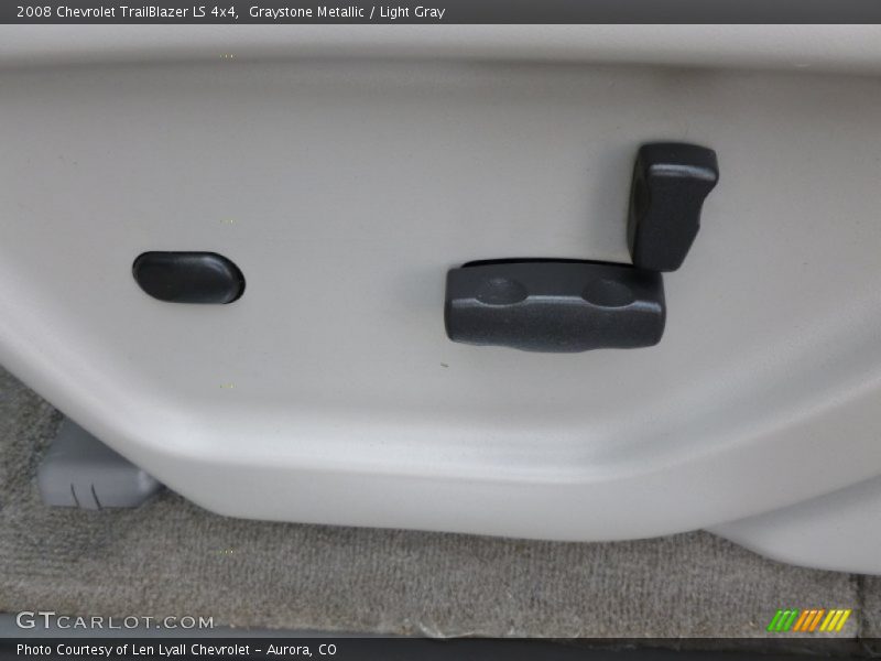 Graystone Metallic / Light Gray 2008 Chevrolet TrailBlazer LS 4x4