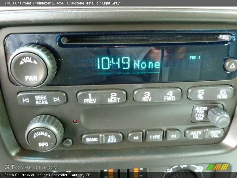Graystone Metallic / Light Gray 2008 Chevrolet TrailBlazer LS 4x4