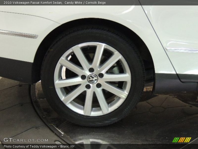 Candy White / Cornsilk Beige 2010 Volkswagen Passat Komfort Sedan