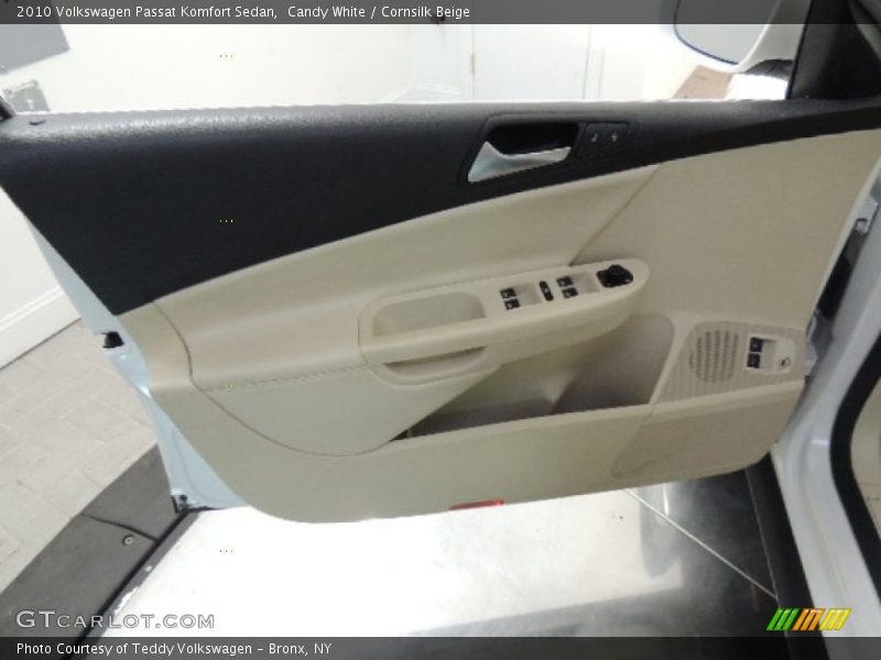 Candy White / Cornsilk Beige 2010 Volkswagen Passat Komfort Sedan