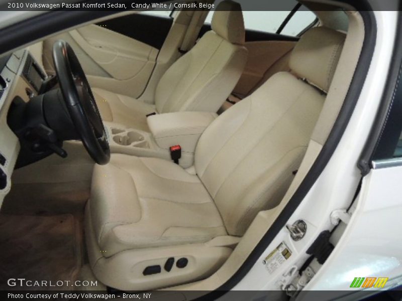 Candy White / Cornsilk Beige 2010 Volkswagen Passat Komfort Sedan