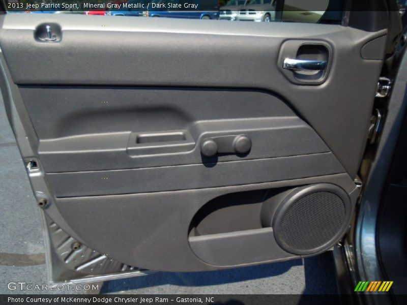 Mineral Gray Metallic / Dark Slate Gray 2013 Jeep Patriot Sport