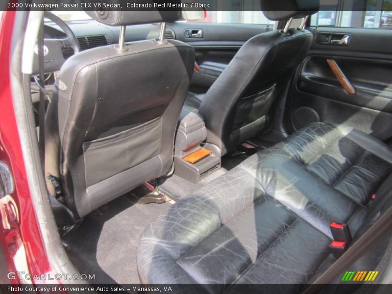 Colorado Red Metallic / Black 2000 Volkswagen Passat GLX V6 Sedan