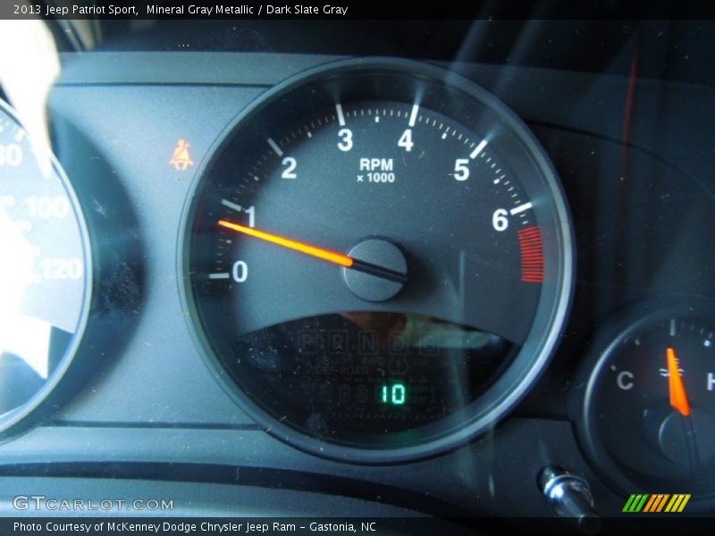 Mineral Gray Metallic / Dark Slate Gray 2013 Jeep Patriot Sport