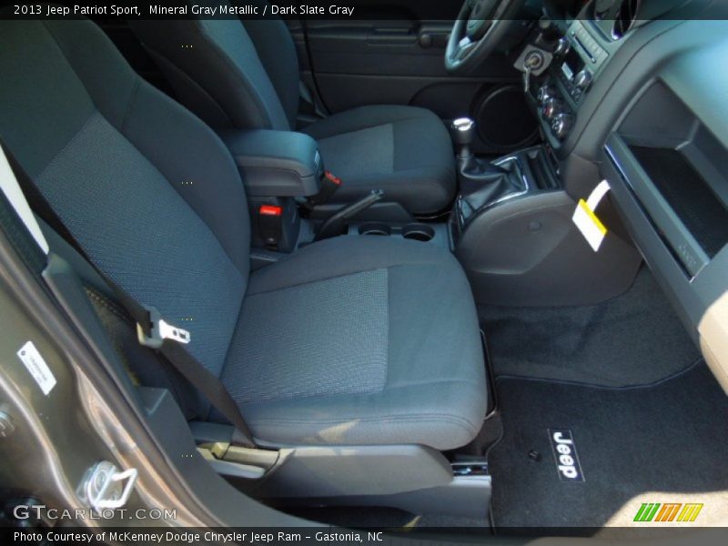 Mineral Gray Metallic / Dark Slate Gray 2013 Jeep Patriot Sport