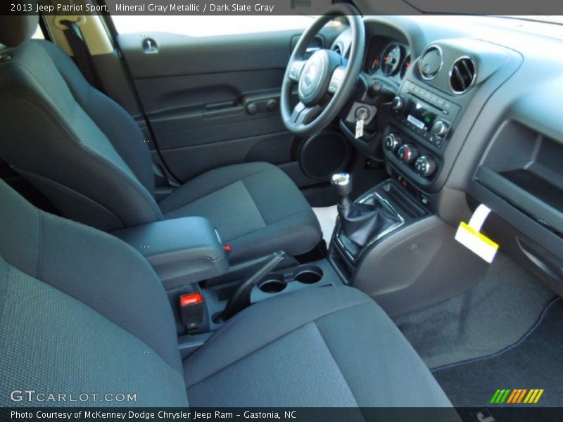  2013 Patriot Sport Dark Slate Gray Interior