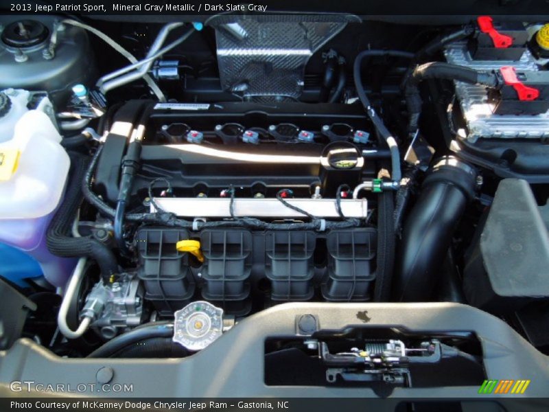 Mineral Gray Metallic / Dark Slate Gray 2013 Jeep Patriot Sport