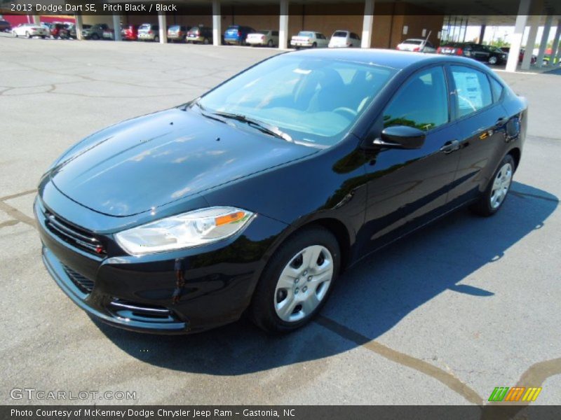 Pitch Black / Black 2013 Dodge Dart SE