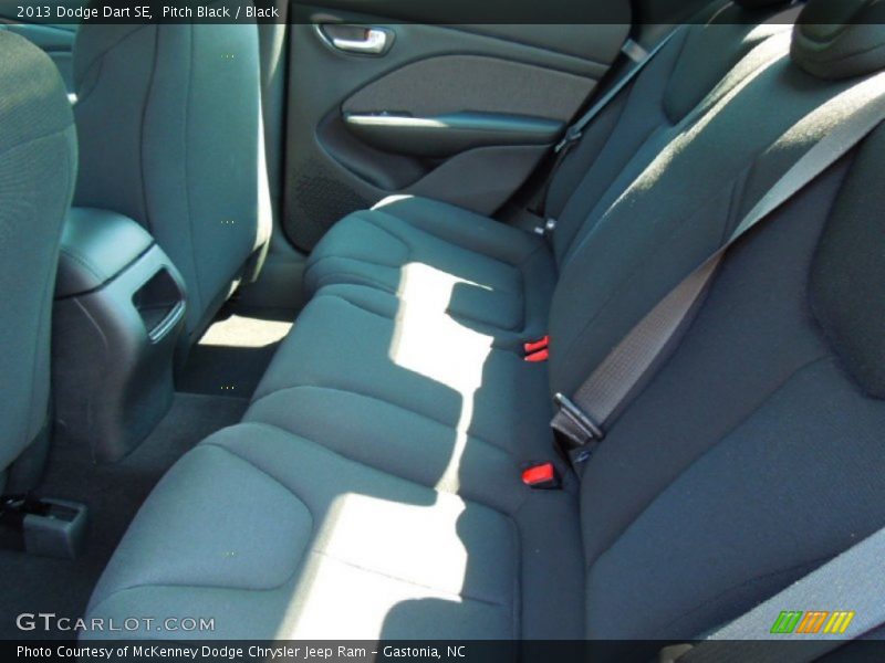 Rear Seat of 2013 Dart SE