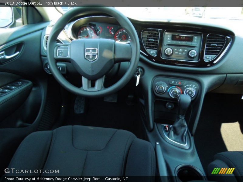 Dashboard of 2013 Dart SE