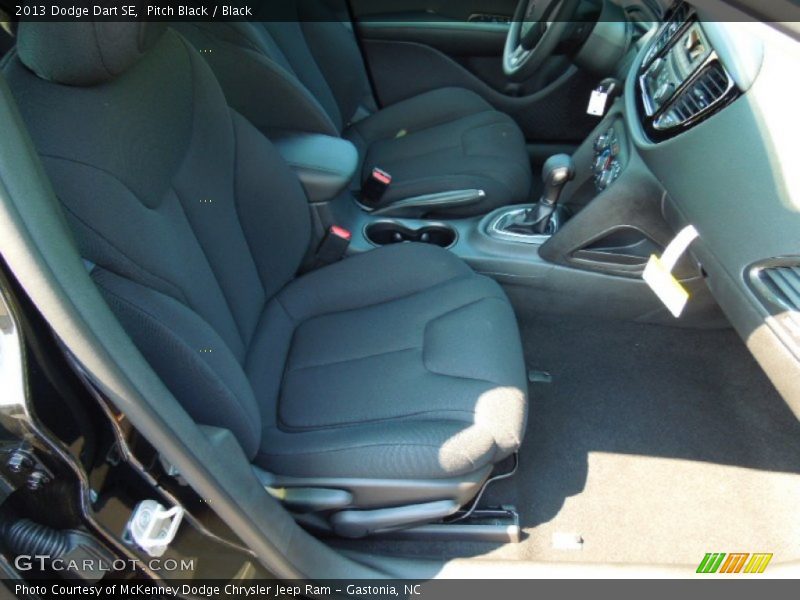  2013 Dart SE Black Interior