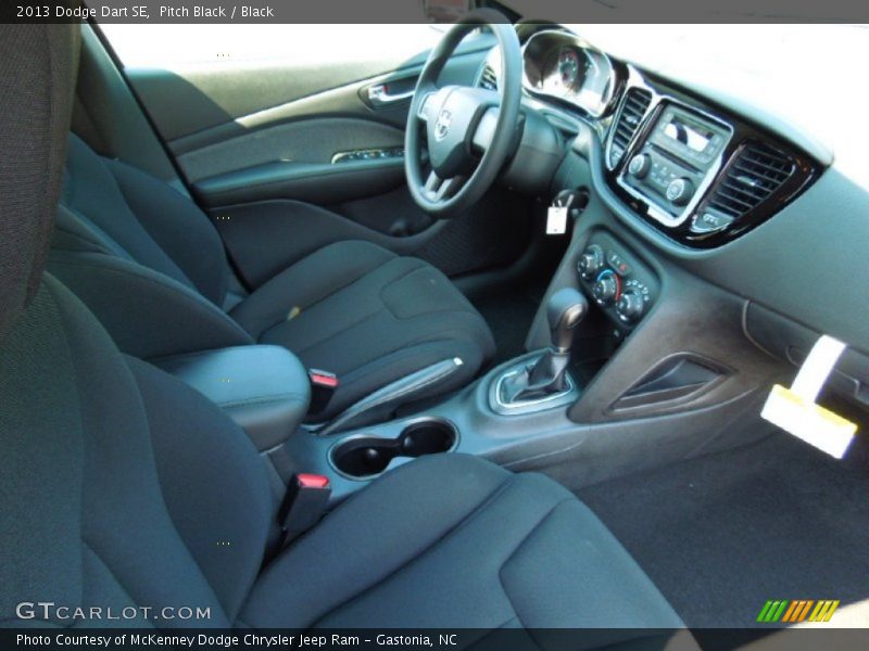  2013 Dart SE Black Interior
