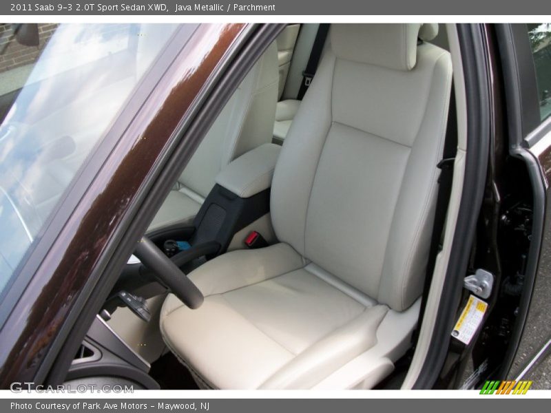 Front Seat of 2011 9-3 2.0T Sport Sedan XWD