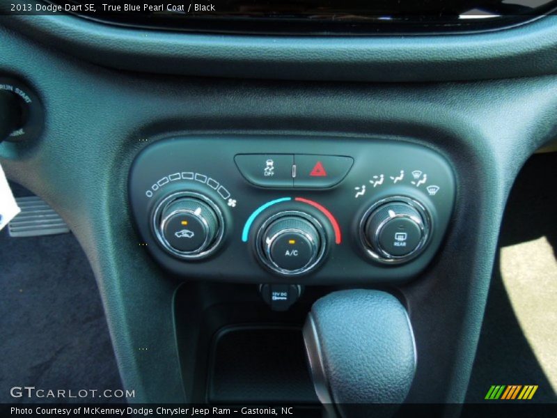Controls of 2013 Dart SE