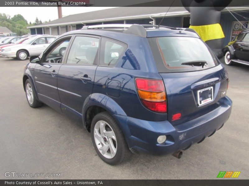 Neptune Blue / Graphite 2003 Pontiac Vibe