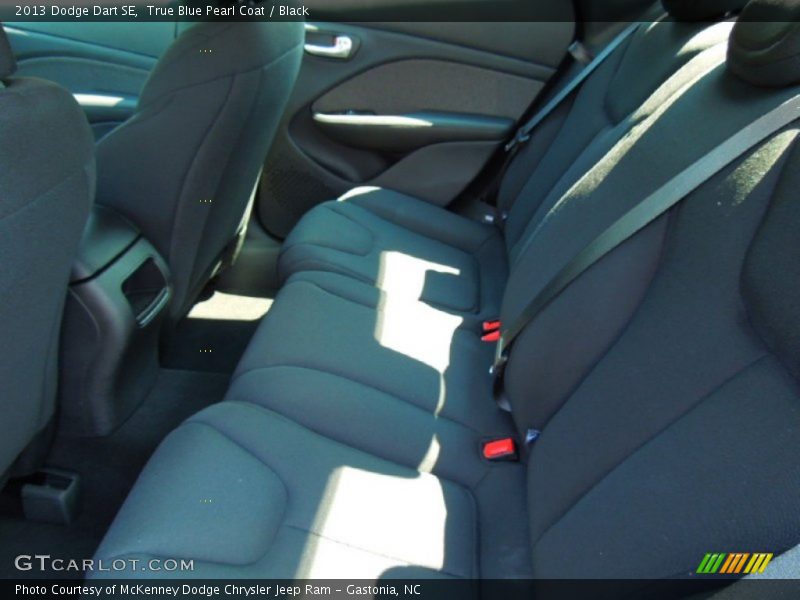 Rear Seat of 2013 Dart SE