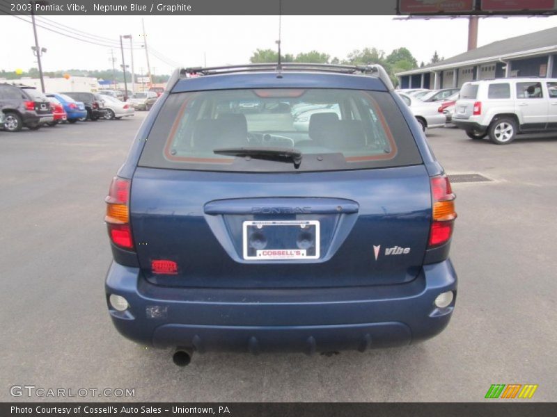 Neptune Blue / Graphite 2003 Pontiac Vibe