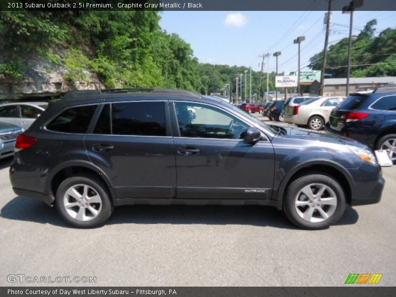 Graphite Gray Metallic / Black 2013 Subaru Outback 2.5i Premium