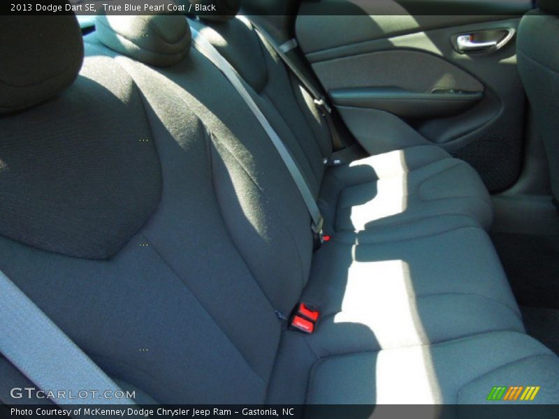 True Blue Pearl Coat / Black 2013 Dodge Dart SE