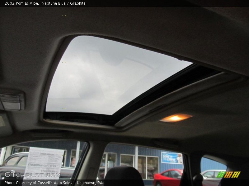 Sunroof of 2003 Vibe 