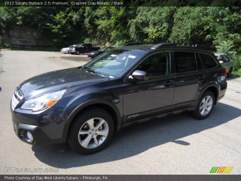 Graphite Gray Metallic / Black 2013 Subaru Outback 2.5i Premium