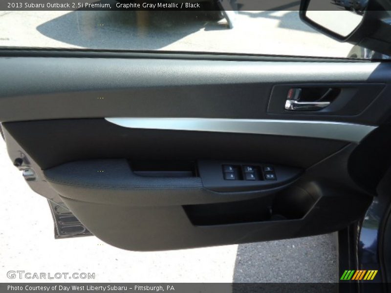 Graphite Gray Metallic / Black 2013 Subaru Outback 2.5i Premium