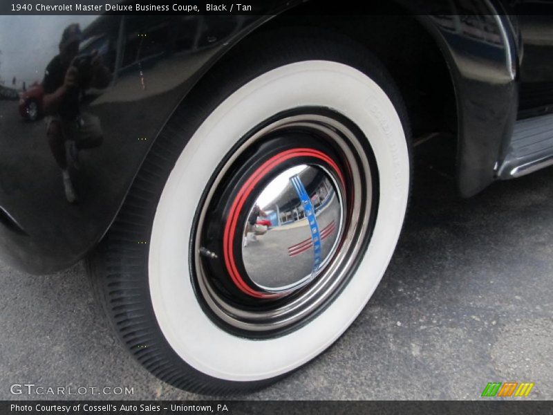 Black / Tan 1940 Chevrolet Master Deluxe Business Coupe