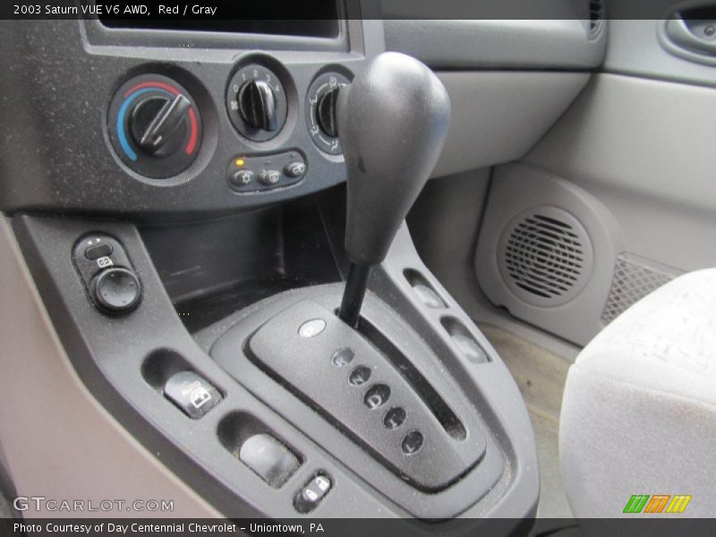Red / Gray 2003 Saturn VUE V6 AWD