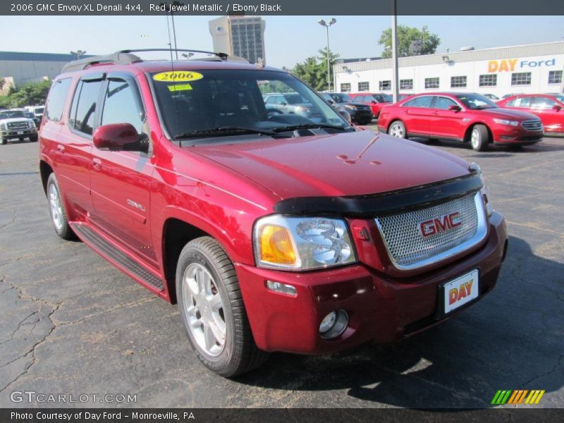 Red Jewel Metallic / Ebony Black 2006 GMC Envoy XL Denali 4x4