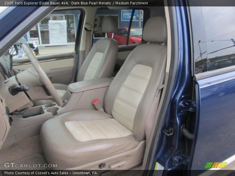 Front Seat of 2005 Explorer Eddie Bauer 4x4