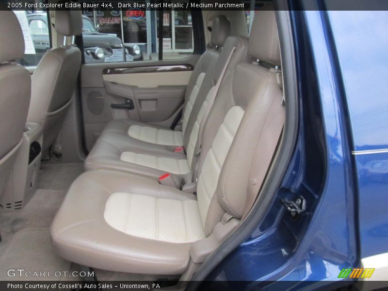 Rear Seat of 2005 Explorer Eddie Bauer 4x4
