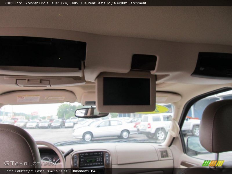 Dark Blue Pearl Metallic / Medium Parchment 2005 Ford Explorer Eddie Bauer 4x4
