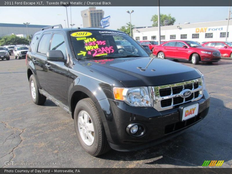 Tuxedo Black Metallic / Charcoal Black 2011 Ford Escape XLT