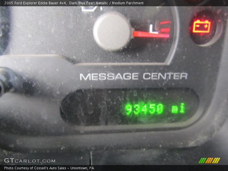 Dark Blue Pearl Metallic / Medium Parchment 2005 Ford Explorer Eddie Bauer 4x4