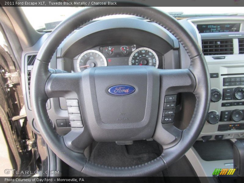 Tuxedo Black Metallic / Charcoal Black 2011 Ford Escape XLT