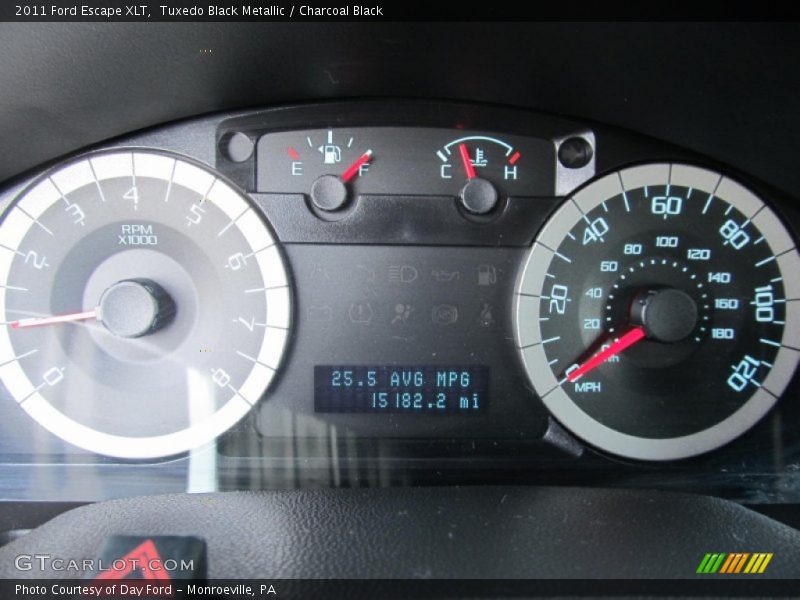 Tuxedo Black Metallic / Charcoal Black 2011 Ford Escape XLT