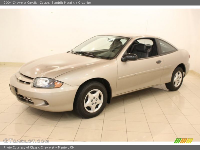 Sandrift Metallic / Graphite 2004 Chevrolet Cavalier Coupe