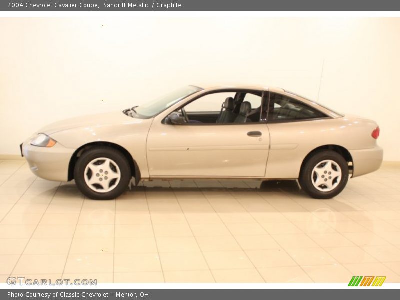 Sandrift Metallic / Graphite 2004 Chevrolet Cavalier Coupe