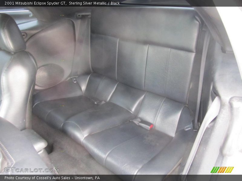 Sterling Silver Metallic / Black 2001 Mitsubishi Eclipse Spyder GT