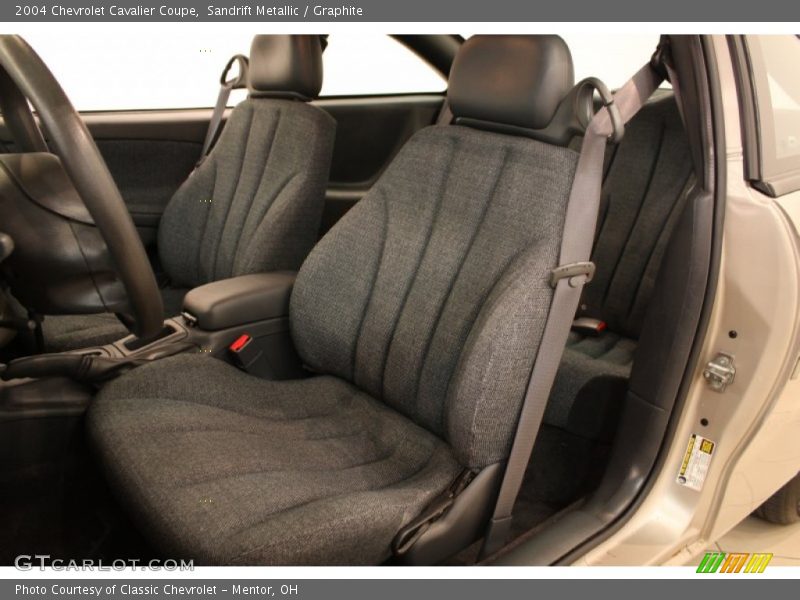 Sandrift Metallic / Graphite 2004 Chevrolet Cavalier Coupe