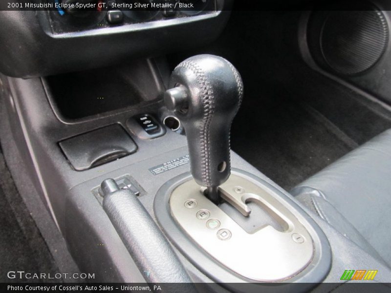 Sterling Silver Metallic / Black 2001 Mitsubishi Eclipse Spyder GT