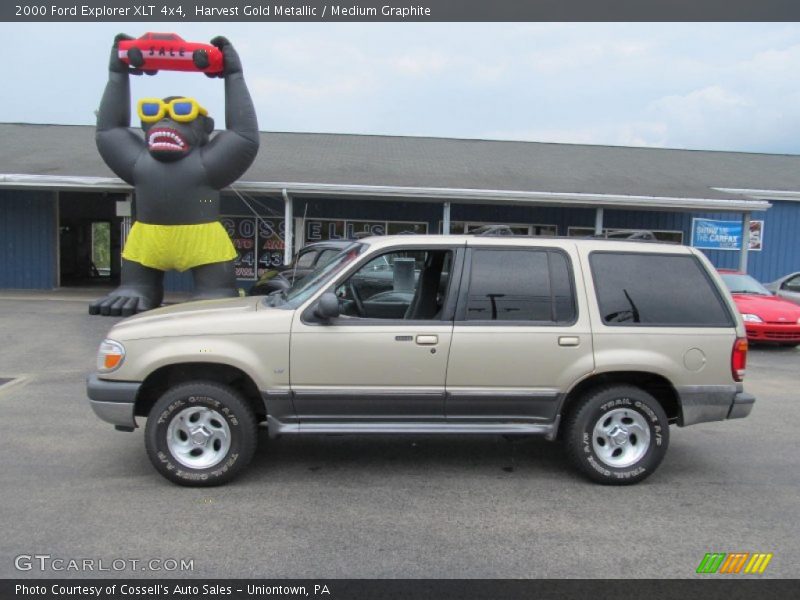  2000 Explorer XLT 4x4 Harvest Gold Metallic