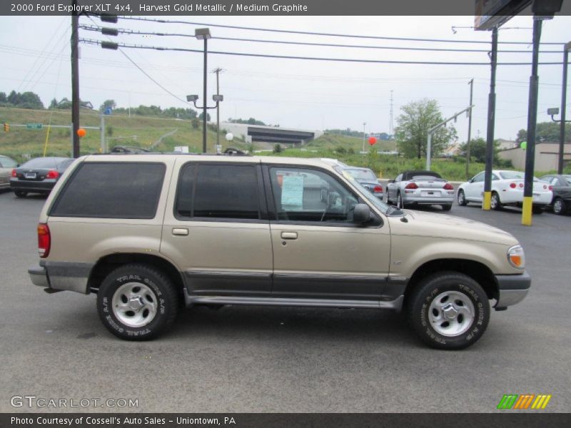  2000 Explorer XLT 4x4 Harvest Gold Metallic
