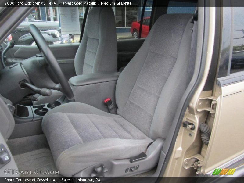  2000 Explorer XLT 4x4 Medium Graphite Interior