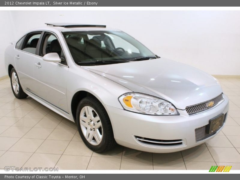 Silver Ice Metallic / Ebony 2012 Chevrolet Impala LT