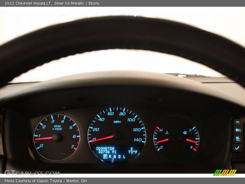Silver Ice Metallic / Ebony 2012 Chevrolet Impala LT
