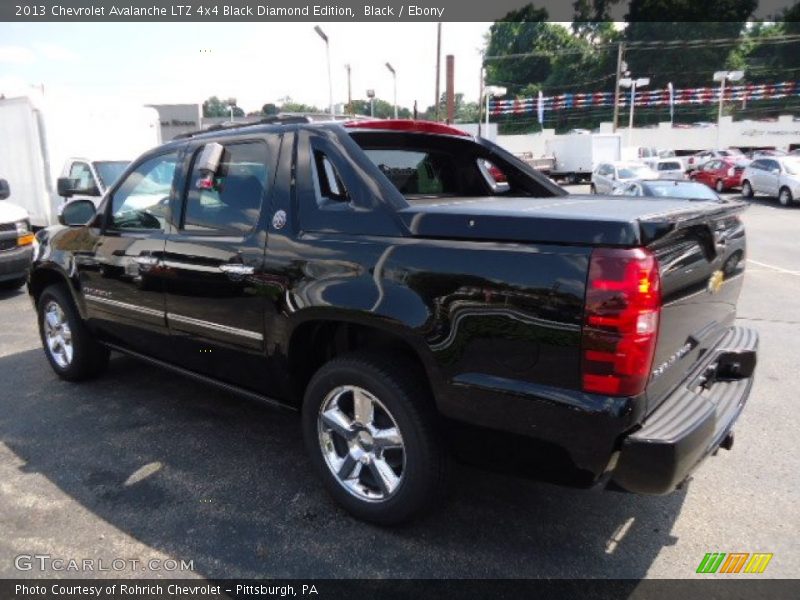  2013 Avalanche LTZ 4x4 Black Diamond Edition Black
