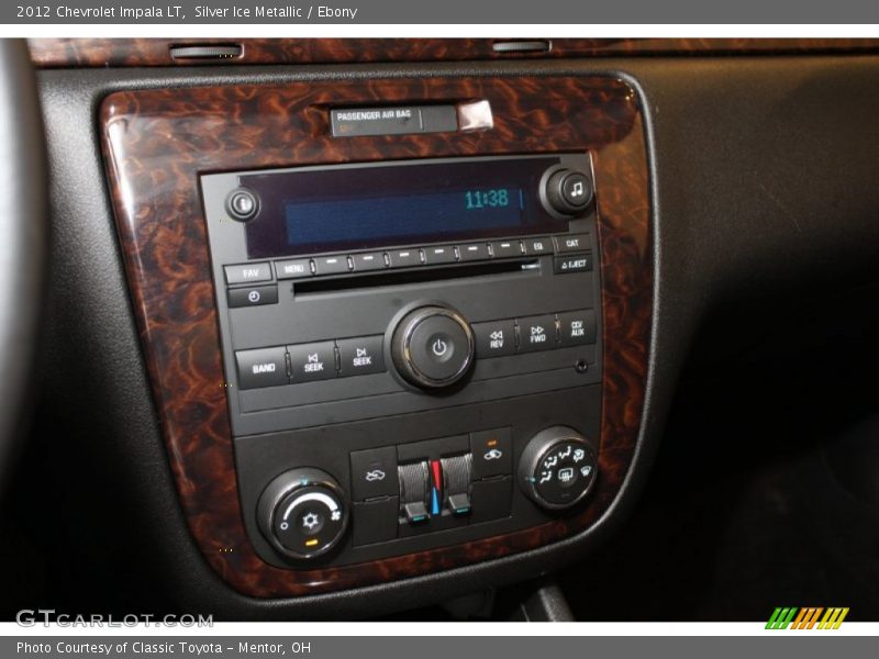 Silver Ice Metallic / Ebony 2012 Chevrolet Impala LT