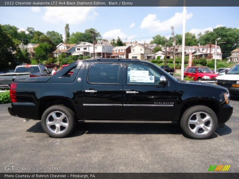  2013 Avalanche LTZ 4x4 Black Diamond Edition Black