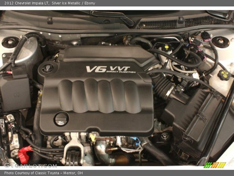 Silver Ice Metallic / Ebony 2012 Chevrolet Impala LT